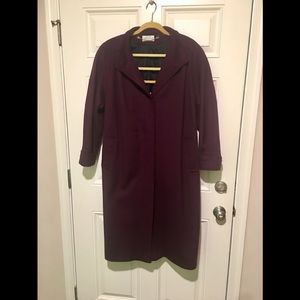 100% Wool Coat By Ashley Scott XL Petite